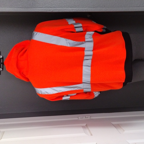 Reflective safety pullover sweatshirt - Picture 6 of 7